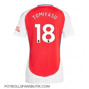 Arsenal Takehiro Tomiyasu #18 Replika Hemmatröja Damer 2024-25 Kortärmad